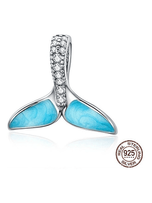 Charm Cola de Sirena Plata 925