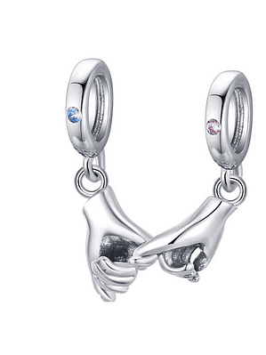 Charm Dedos Cruzados Plata 925