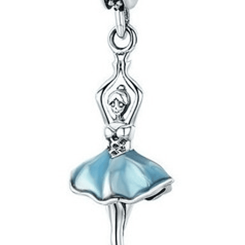 Charm Bailarina Ballet Plata 925 1