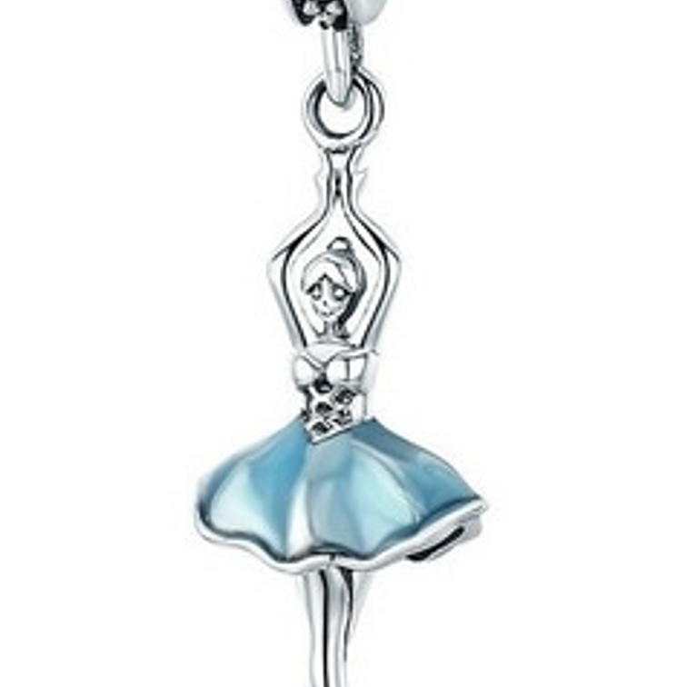 Charm Bailarina Ballet Plata 925 1