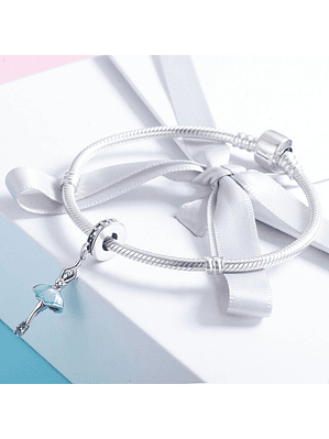 Charm Bailarina Ballet Plata 925