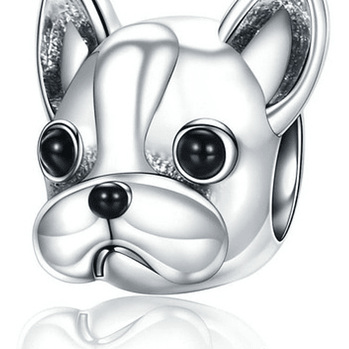 Charm Perro Bulldog Plata 925 1