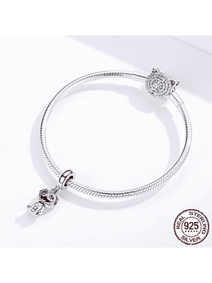 Charm Perrito Plata 925