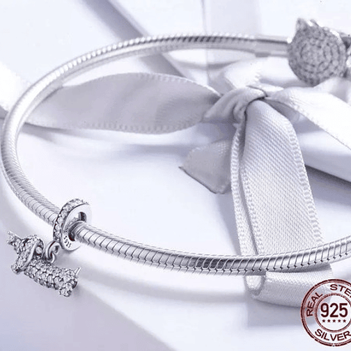 Charm Dachshund Salchicha Plata 925 2