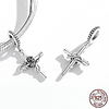 Charm Cruz y Flor Plata 925