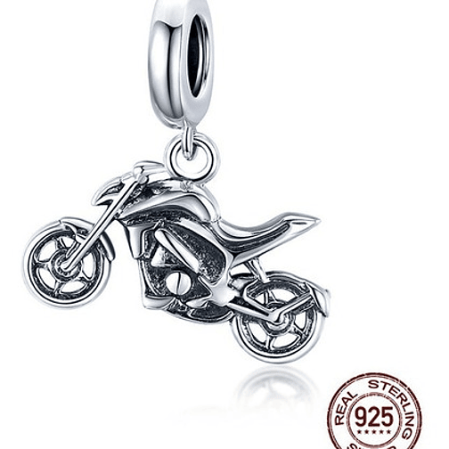 Charm Motocicleta Plata 925 1