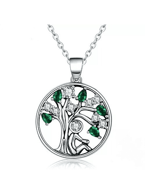 Collar Arbol de la Vida Plata 925