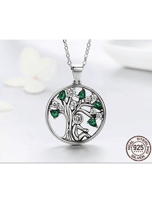Collar Arbol de la Vida Plata 925