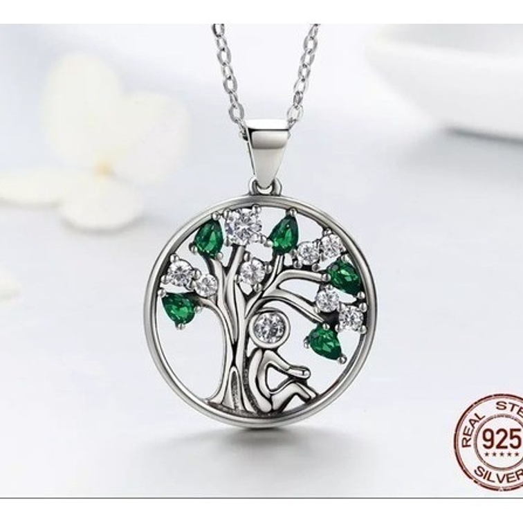 Collar Arbol de la Vida Plata 925 2