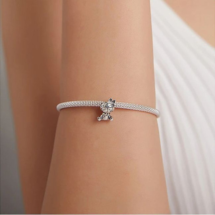 Charm Ardilla Peluche Plata 925 4