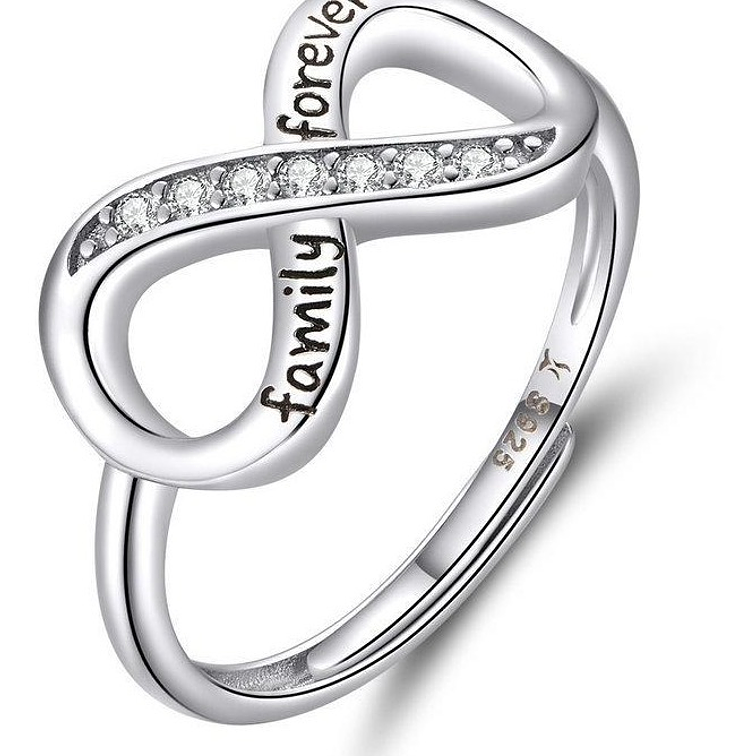 Anillo Infinito Plata 925 1