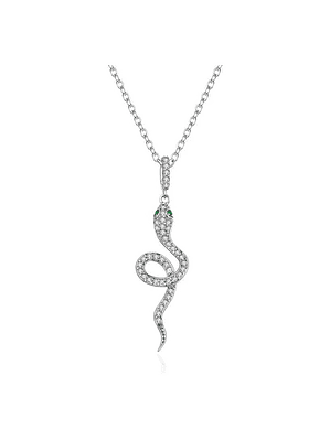 Collar Serpiente Plata 925