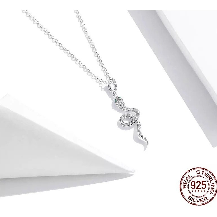 Collar Serpiente Plata 925 2