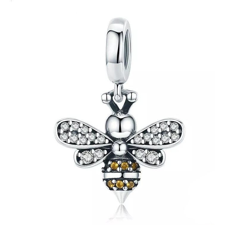 Charm Abeja Plata 925 1