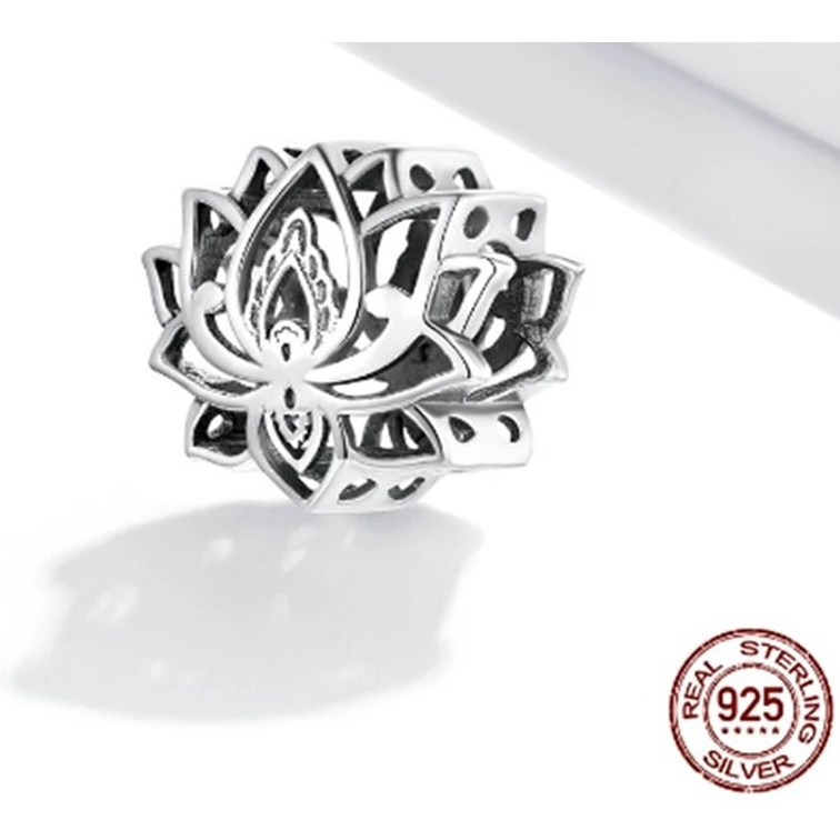 Charm Flor de Loto Plata 925 1