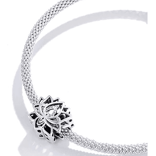 Charm Flor de Loto Plata 925 3