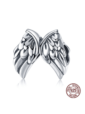 Charm Álas De Angelito Plata 925