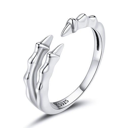 Anillo Garras Plata 925 1