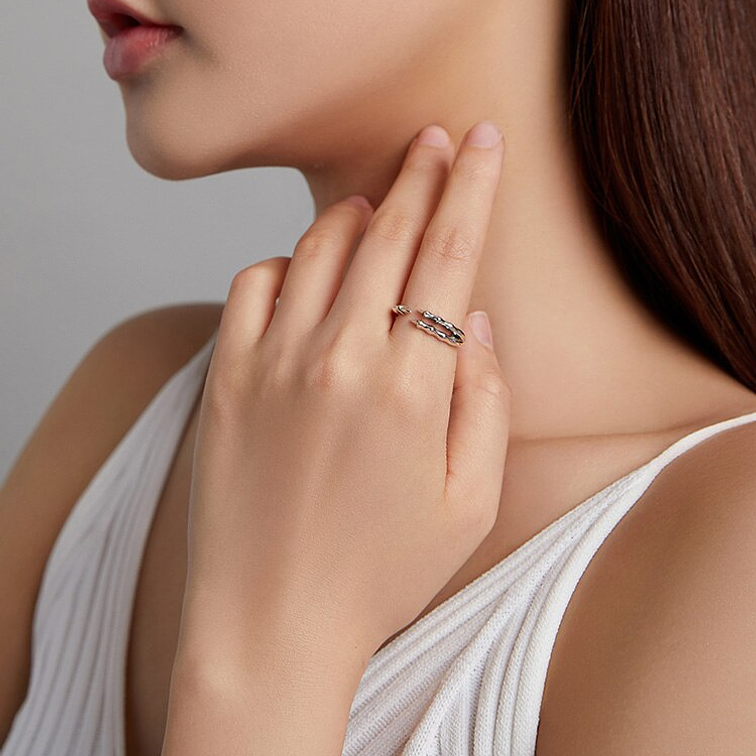 Anillo Garras Plata 925 3