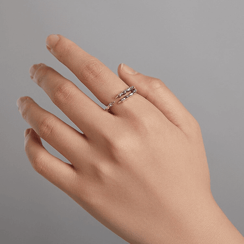 Anillo Garras Plata 925 4