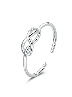 Anillo Infinito Plata 925