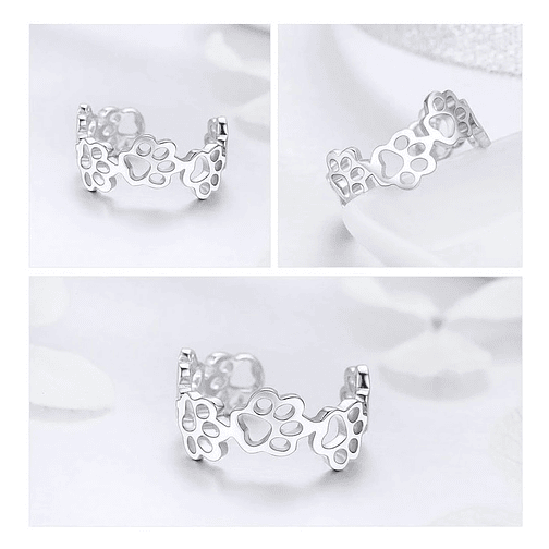 Anillo Patitas Plata 925 2