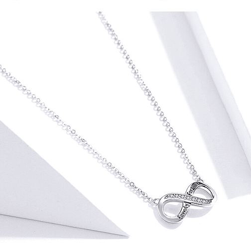 Collar Infinito Plata 925 2