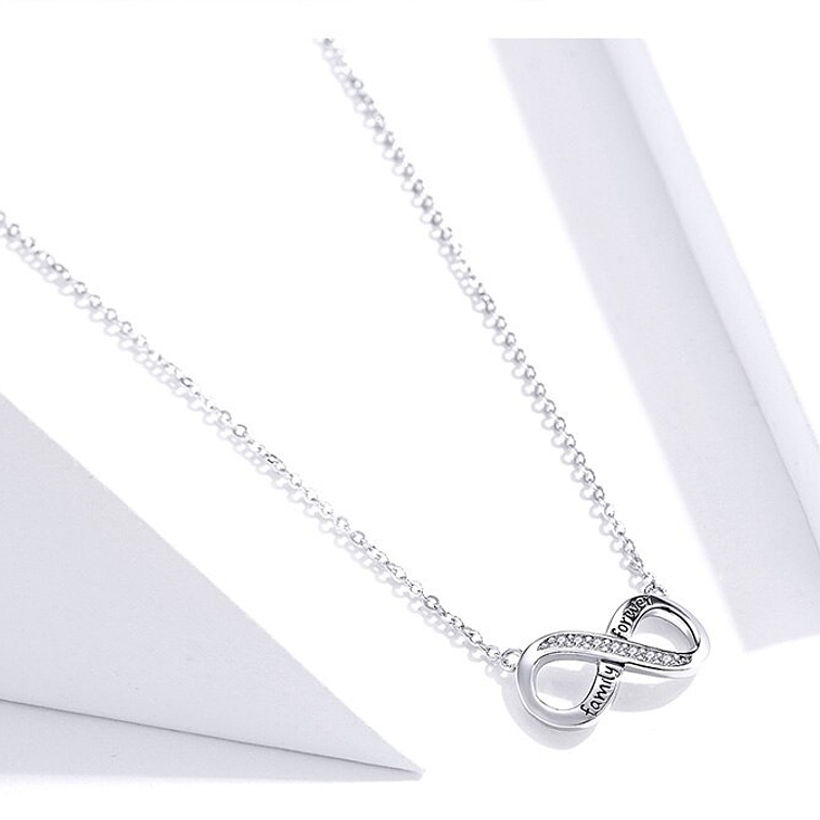 Collar Infinito Plata 925 2