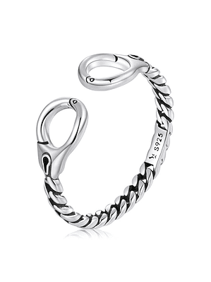 Anillo Esposas Plata 925