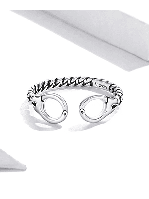 Anillo Esposas Plata 925
