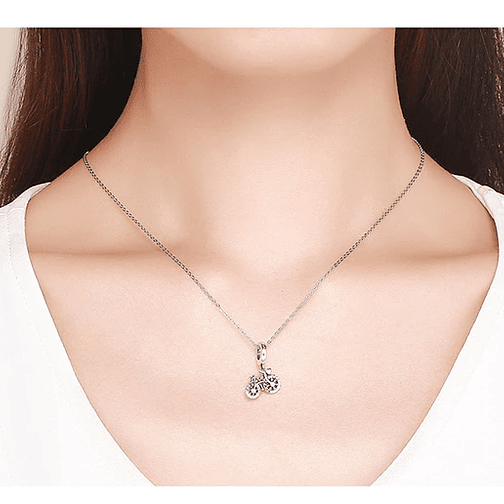 Charm Bicicleta Love Plata 925 4