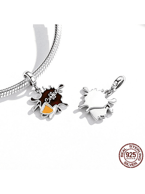 Charm Cafe Coffe Plata 925