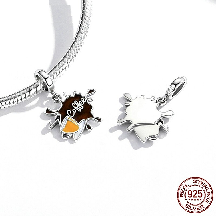 Charm Cafe Coffe Plata 925 2