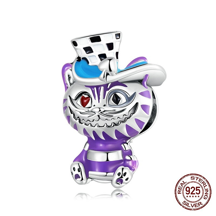 Charm Gato Mágico Plata 925 1