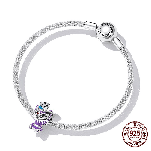 Charm Gato Mágico Plata 925 2