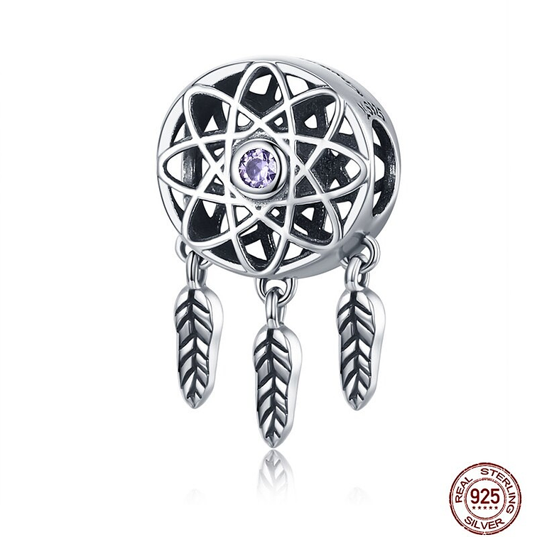 Charm Atrapasueños Redondo Plata 925 1