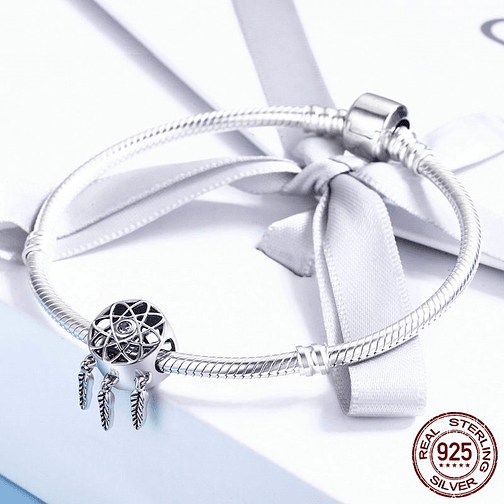 Charm Atrapasueños Redondo Plata 925 2