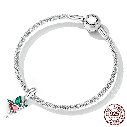 Charm Hada De Colores Plata 925 3