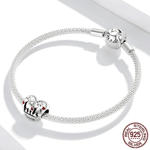 Charm Familia Feliz Plata 925 3