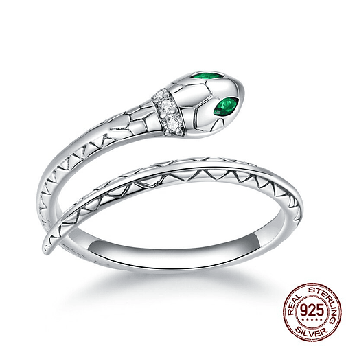 Anillo Serpiente Snake Plata 925 1
