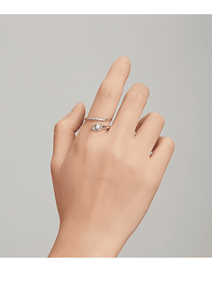 Anillo Serpiente Snake Plata 925