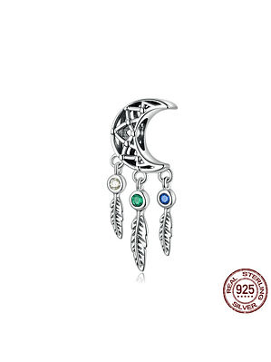 Charm Luna Atrapasueños Plata 925