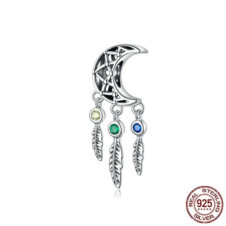 Charm Luna Atrapasueños Plata 925 1