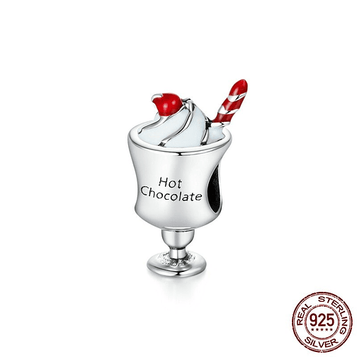 Charm Chocolate Caliente Plata 925 1