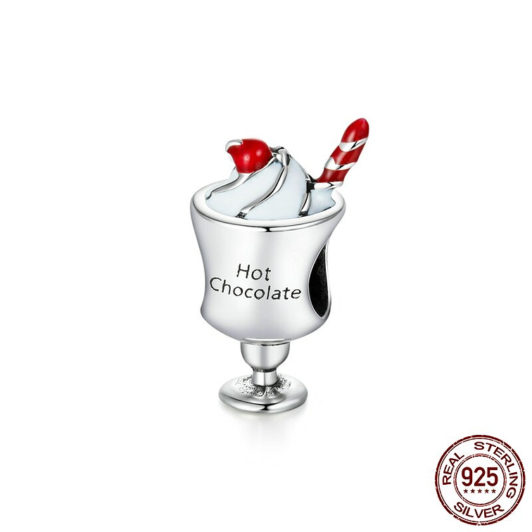 Charm Chocolate Caliente Plata 925 1