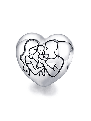 Charm Familia Forever Plata 925