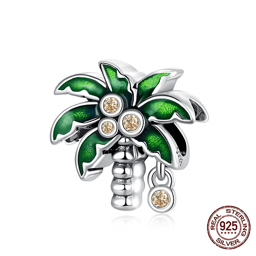 Charm Palmera Plata 925 1