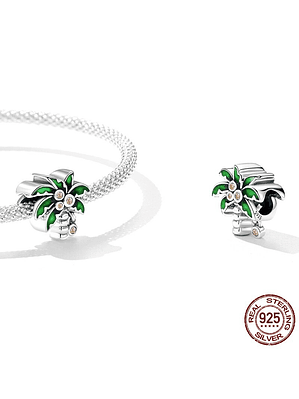 Charm Palmera Plata 925