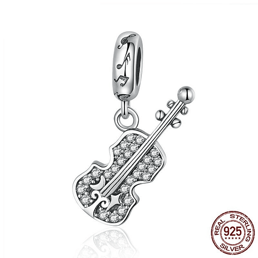 Charm Violin Plata 925 1
