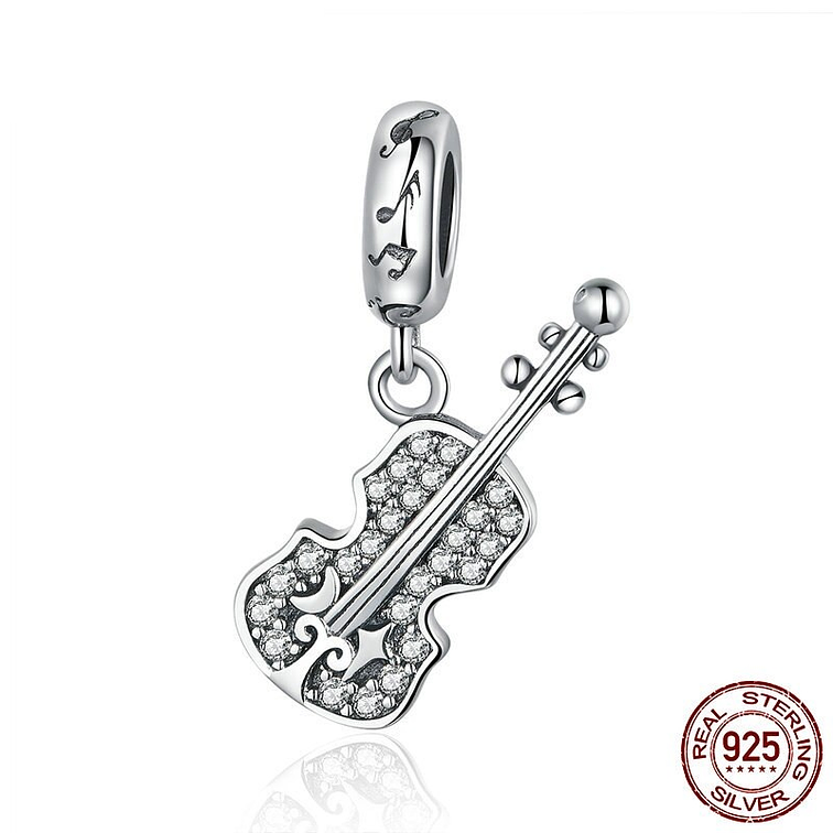 Charm Violin Plata 925 1